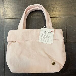 BNWT RARE Lululemon On My Level Small Tote Bag 5L Blissful Pink crossbody bag
